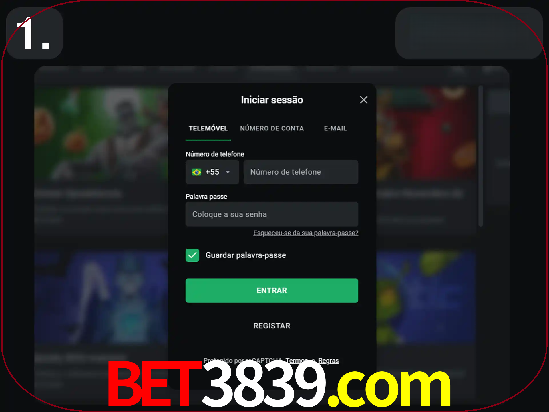 Acesse o site.